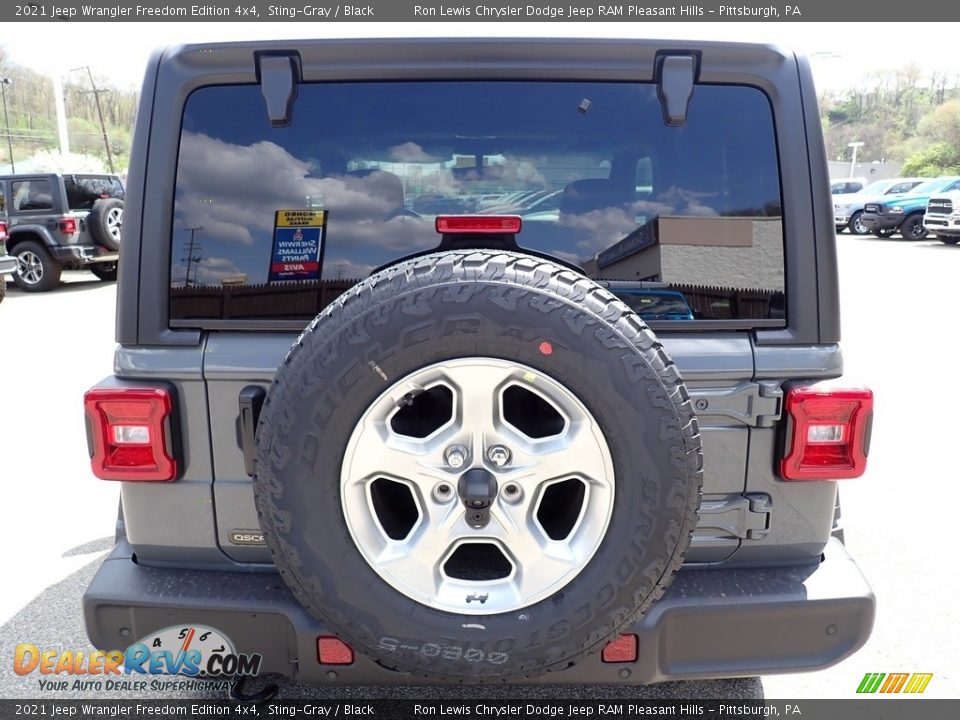 2021 Jeep Wrangler Freedom Edition 4x4 Sting-Gray / Black Photo #4