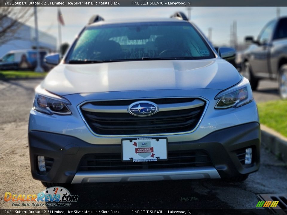 2021 Subaru Outback 2.5i Limited Ice Silver Metallic / Slate Black Photo #2