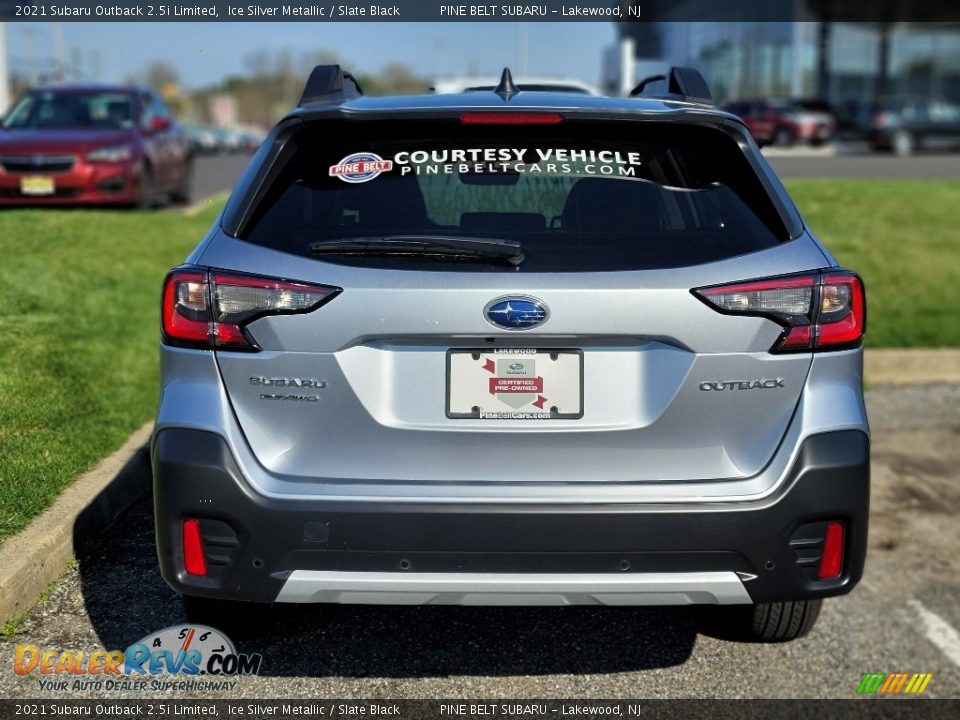 2021 Subaru Outback 2.5i Limited Ice Silver Metallic / Slate Black Photo #4