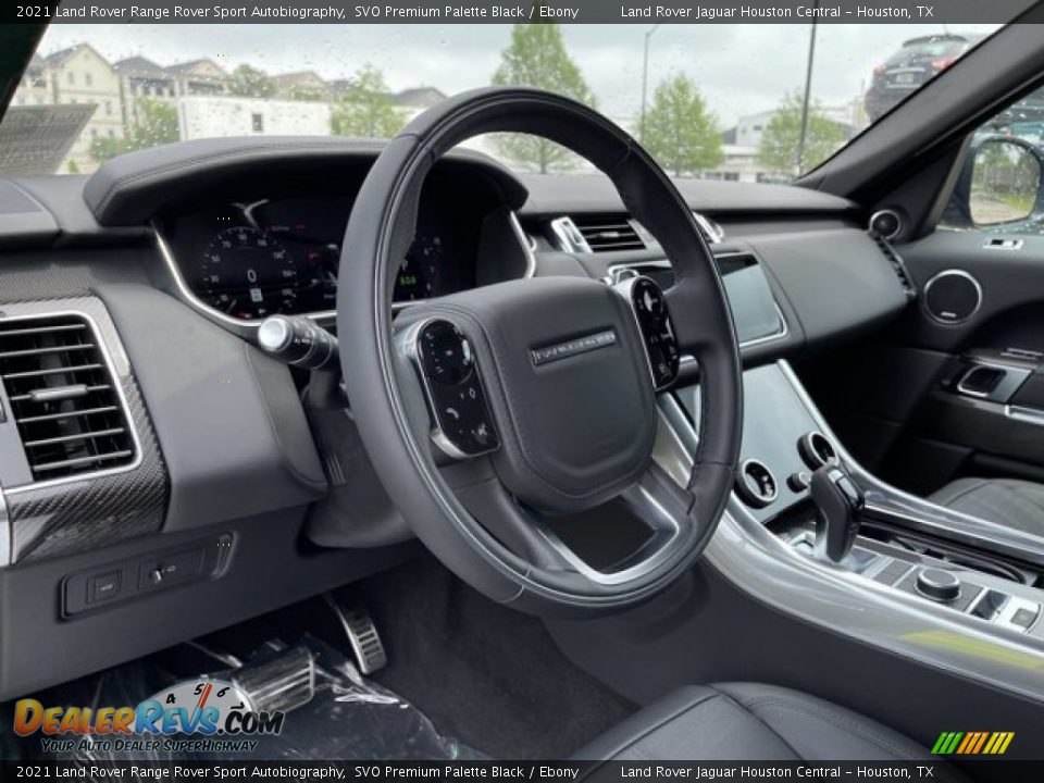 2021 Land Rover Range Rover Sport Autobiography SVO Premium Palette Black / Ebony Photo #28