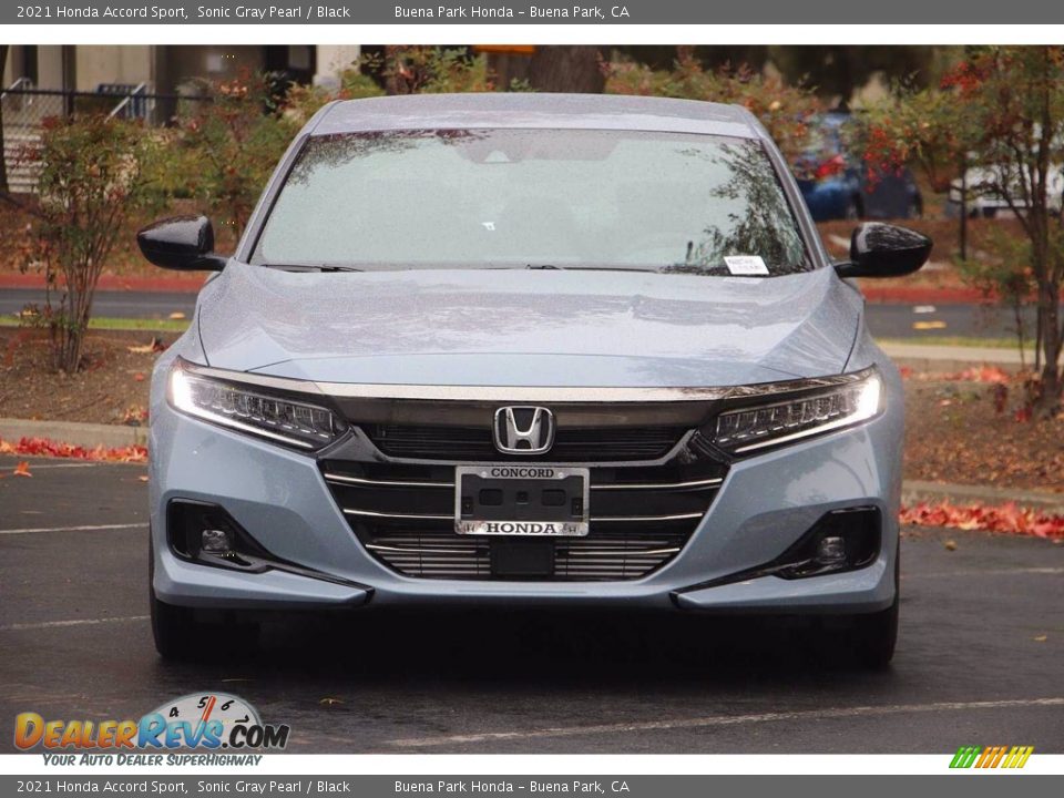 2021 Honda Accord Sport Sonic Gray Pearl / Black Photo #3