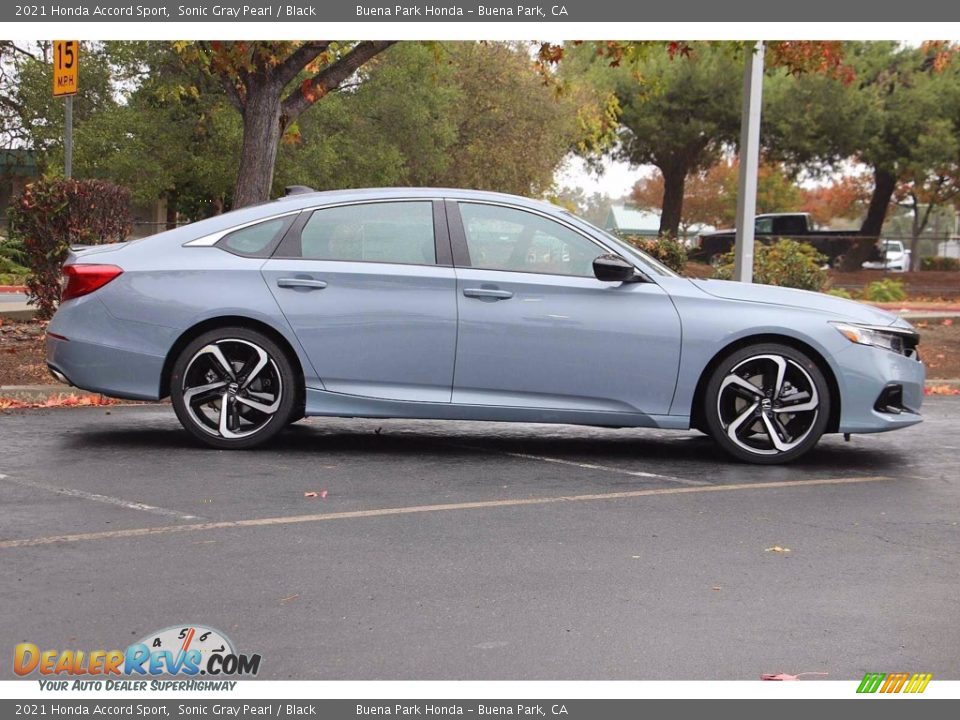 2021 Honda Accord Sport Sonic Gray Pearl / Black Photo #4