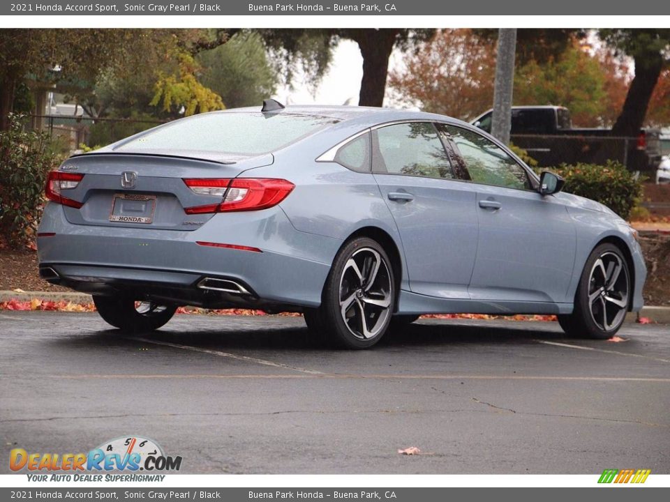 2021 Honda Accord Sport Sonic Gray Pearl / Black Photo #5