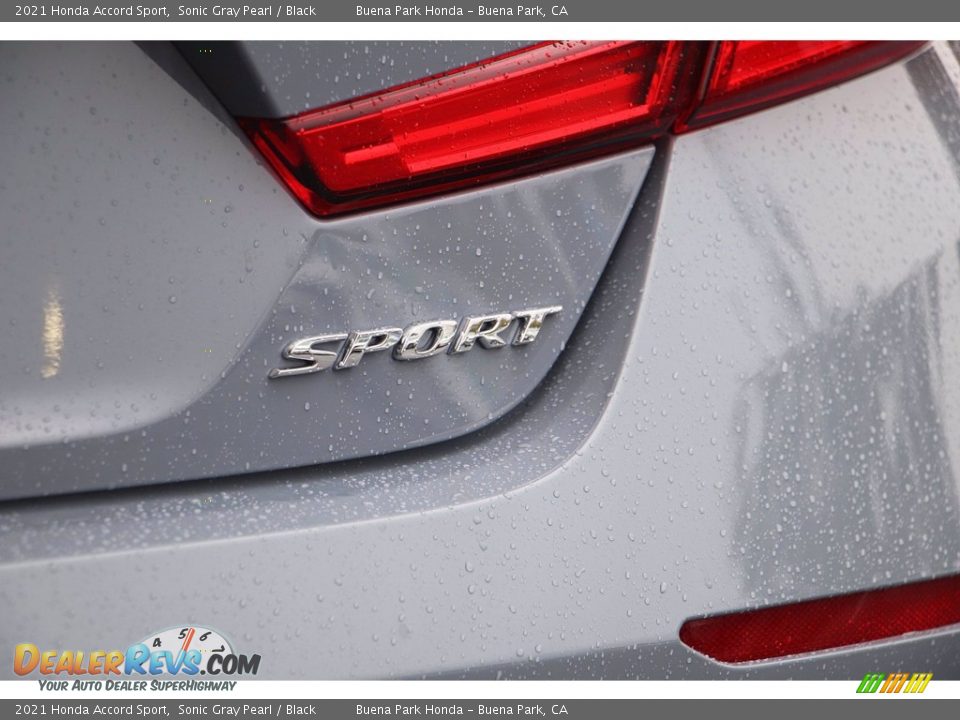 2021 Honda Accord Sport Sonic Gray Pearl / Black Photo #7
