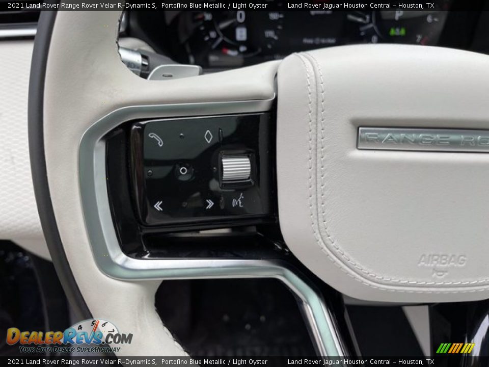 2021 Land Rover Range Rover Velar R-Dynamic S Steering Wheel Photo #16