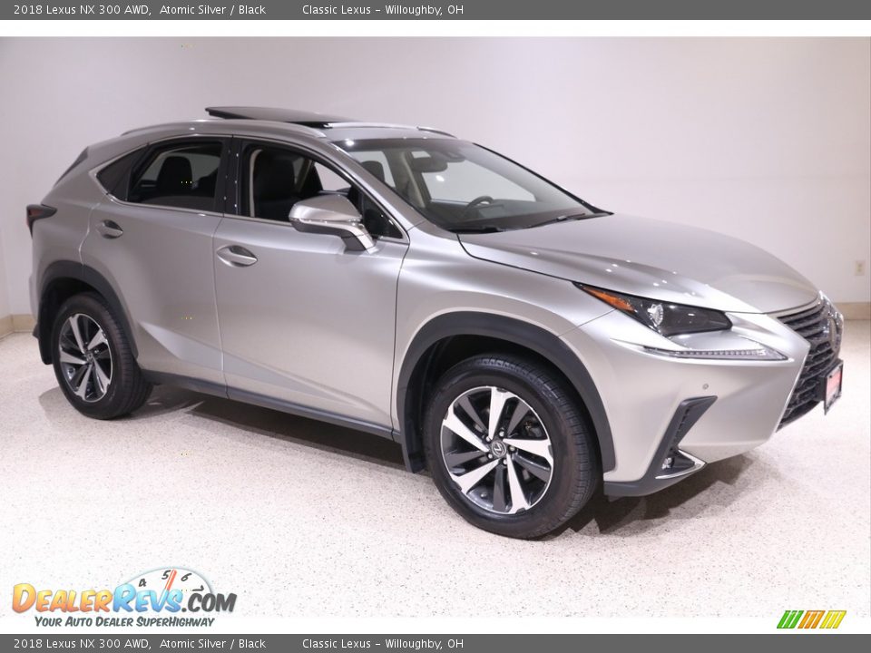 2018 Lexus NX 300 AWD Atomic Silver / Black Photo #1