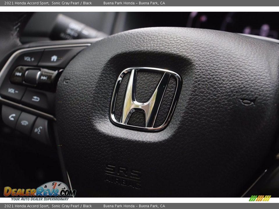 2021 Honda Accord Sport Sonic Gray Pearl / Black Photo #19