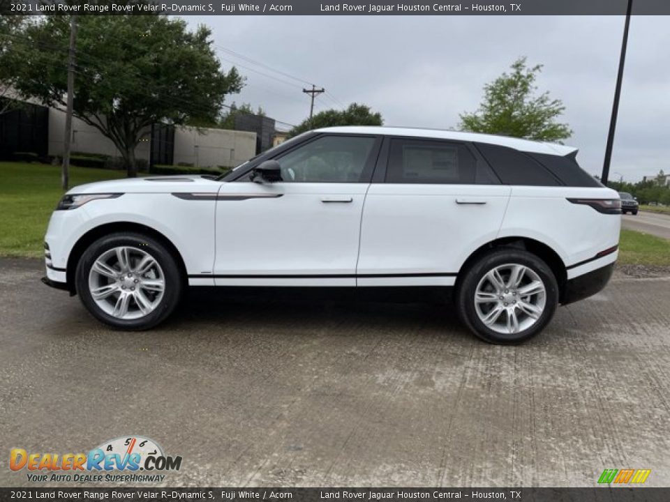 2021 Land Rover Range Rover Velar R-Dynamic S Fuji White / Acorn Photo #6