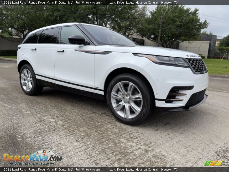 2021 Land Rover Range Rover Velar R-Dynamic S Fuji White / Acorn Photo #12