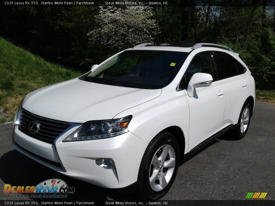 2015 Lexus RX 350 Starfire White Pearl / Parchment Photo #2