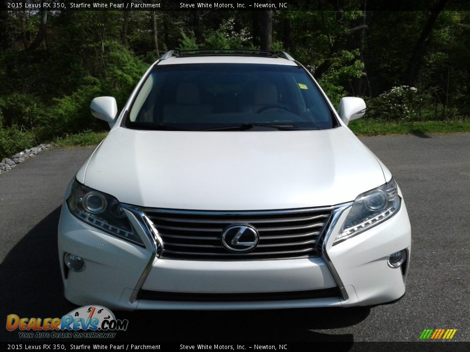 2015 Lexus RX 350 Starfire White Pearl / Parchment Photo #3