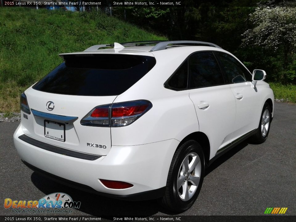 2015 Lexus RX 350 Starfire White Pearl / Parchment Photo #7