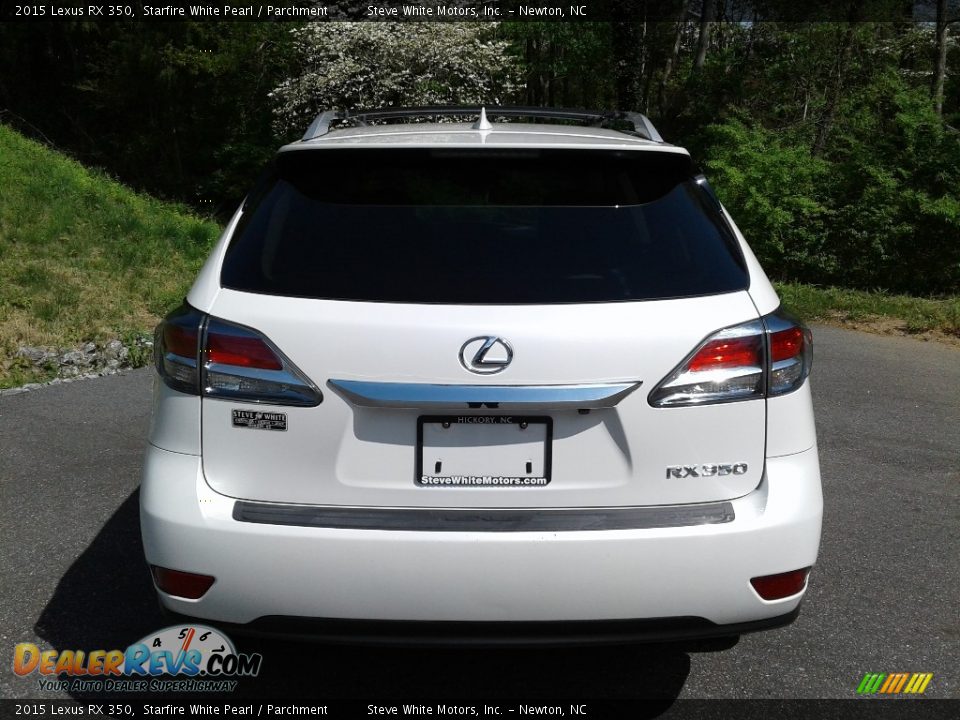 2015 Lexus RX 350 Starfire White Pearl / Parchment Photo #8