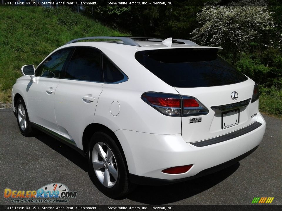 2015 Lexus RX 350 Starfire White Pearl / Parchment Photo #9