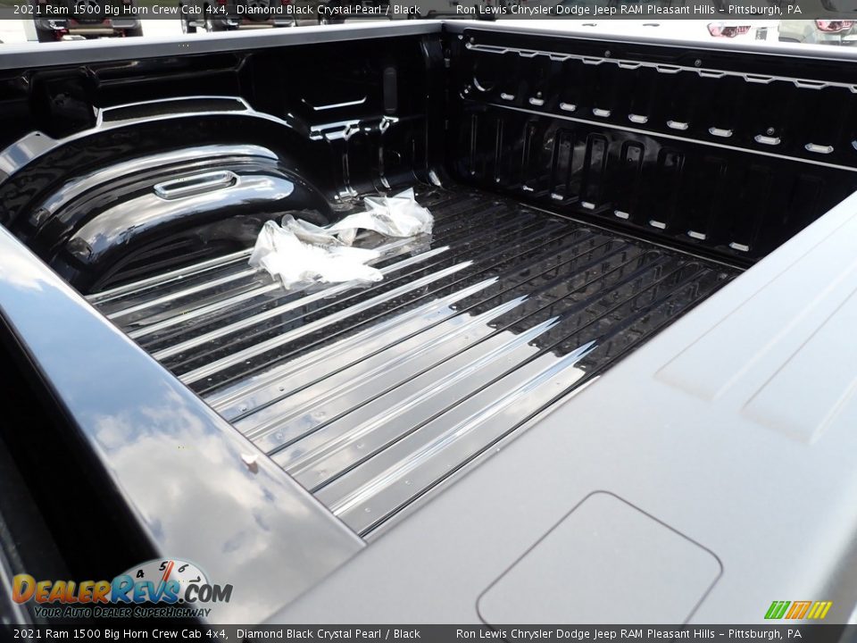 2021 Ram 1500 Big Horn Crew Cab 4x4 Diamond Black Crystal Pearl / Black Photo #13