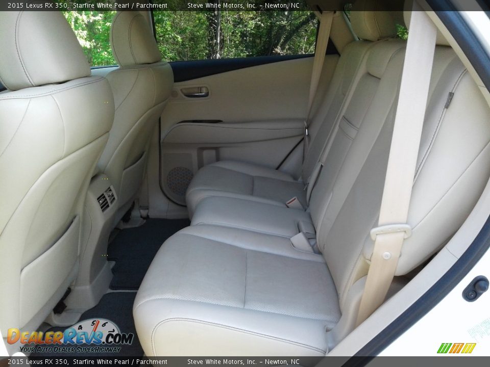 Rear Seat of 2015 Lexus RX 350 Photo #14