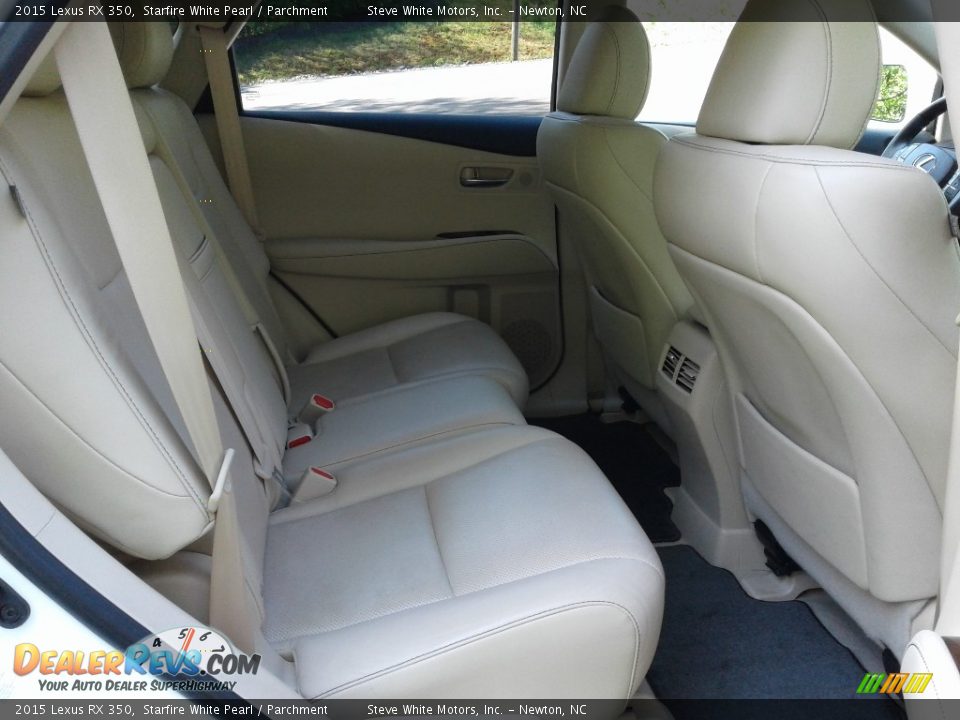 Rear Seat of 2015 Lexus RX 350 Photo #16