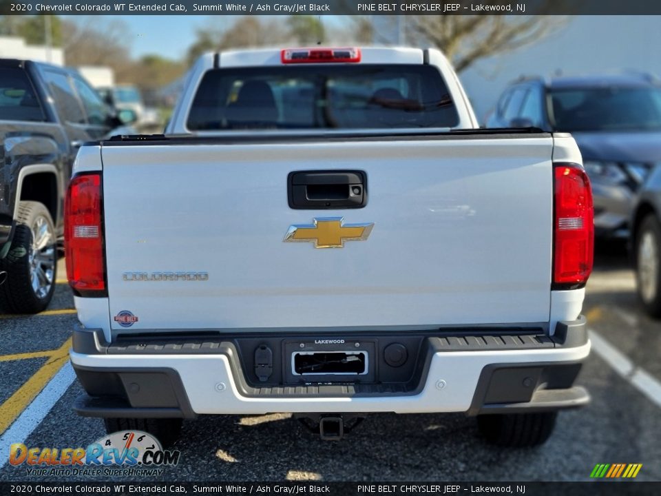 2020 Chevrolet Colorado WT Extended Cab Summit White / Ash Gray/Jet Black Photo #3