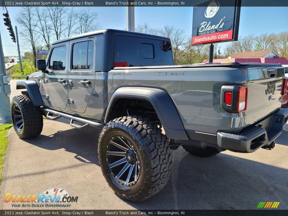 2021 Jeep Gladiator Sport 4x4 Sting-Gray / Black Photo #10