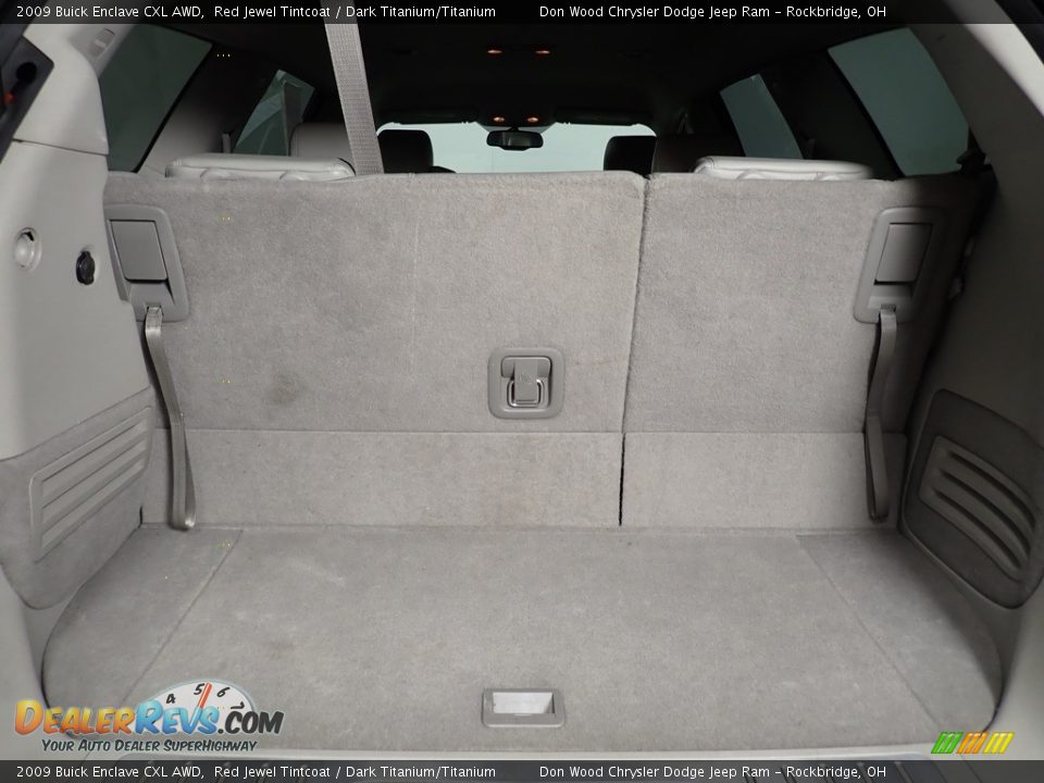 2009 Buick Enclave CXL AWD Red Jewel Tintcoat / Dark Titanium/Titanium Photo #13