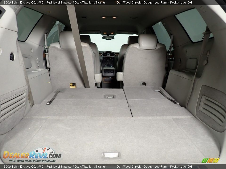 2009 Buick Enclave CXL AWD Red Jewel Tintcoat / Dark Titanium/Titanium Photo #14