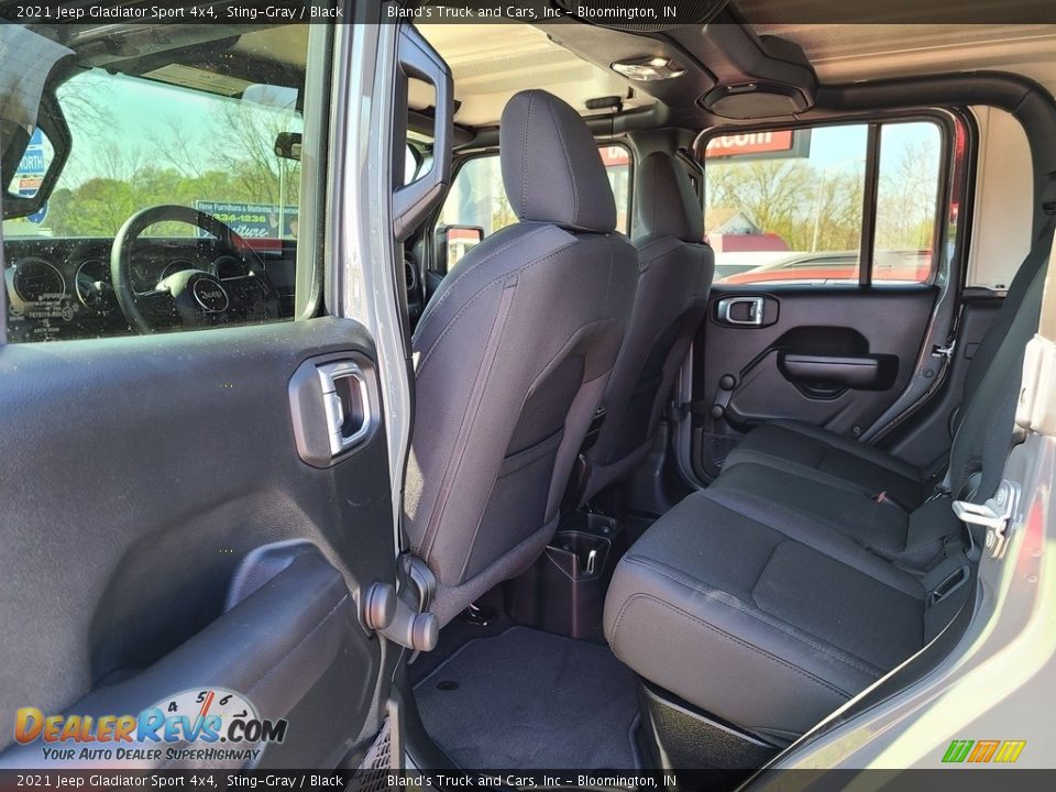 2021 Jeep Gladiator Sport 4x4 Sting-Gray / Black Photo #16