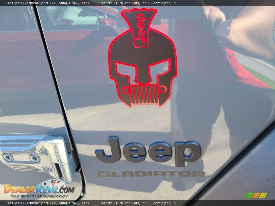 2021 Jeep Gladiator Sport 4x4 Sting-Gray / Black Photo #20