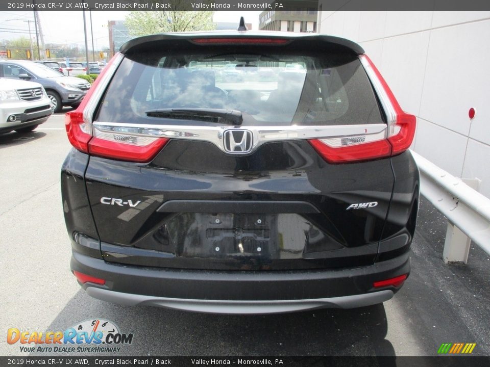 2019 Honda CR-V LX AWD Crystal Black Pearl / Black Photo #4