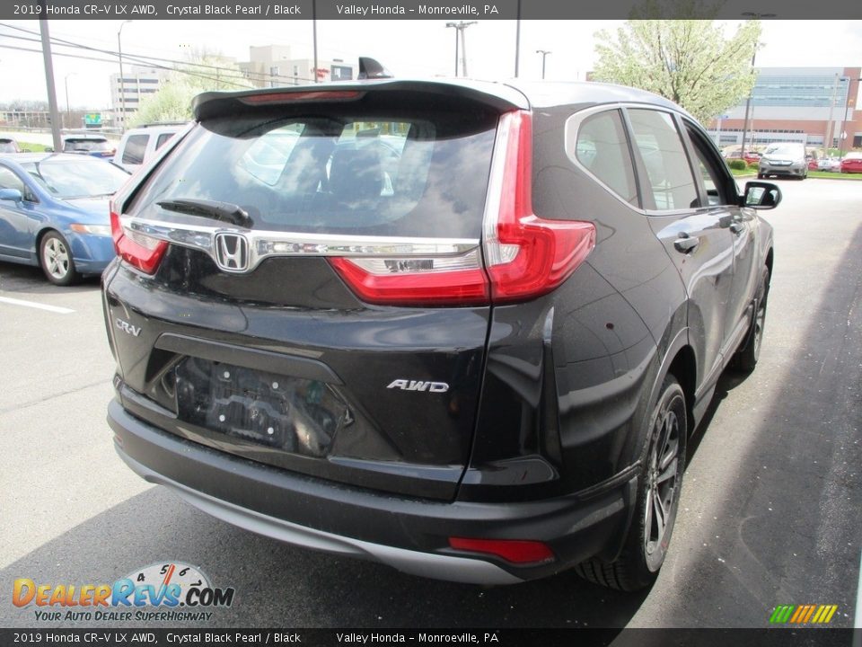 2019 Honda CR-V LX AWD Crystal Black Pearl / Black Photo #5