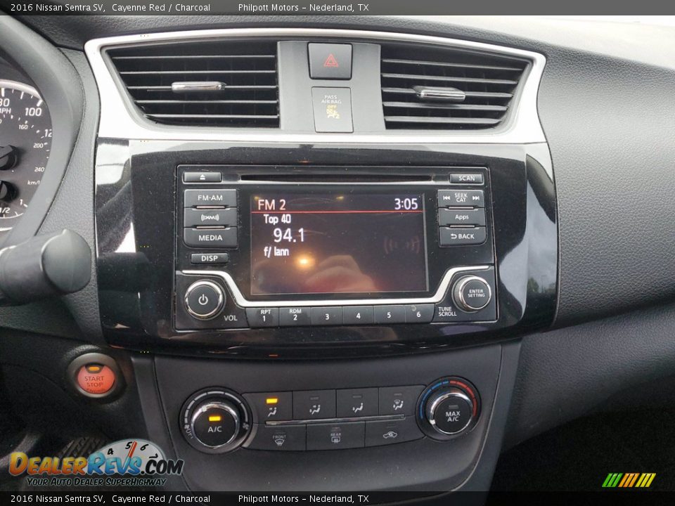 Controls of 2016 Nissan Sentra SV Photo #18