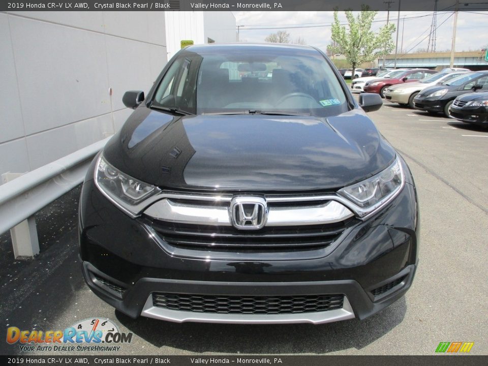 2019 Honda CR-V LX AWD Crystal Black Pearl / Black Photo #8