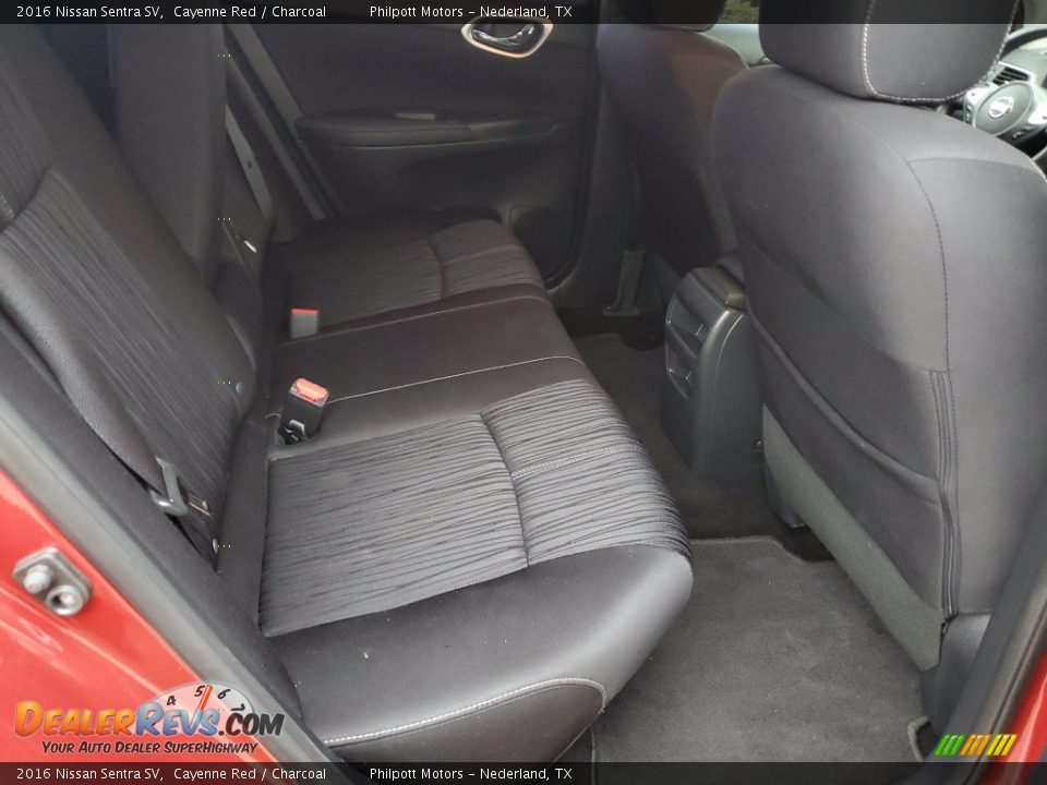 Rear Seat of 2016 Nissan Sentra SV Photo #27