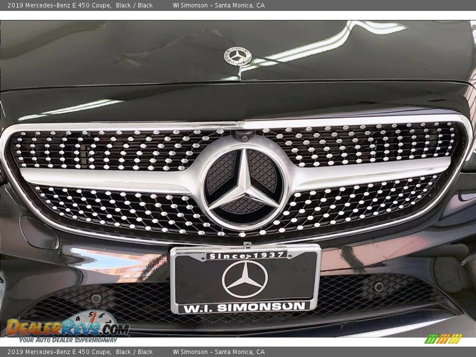 2019 Mercedes-Benz E 450 Coupe Black / Black Photo #30