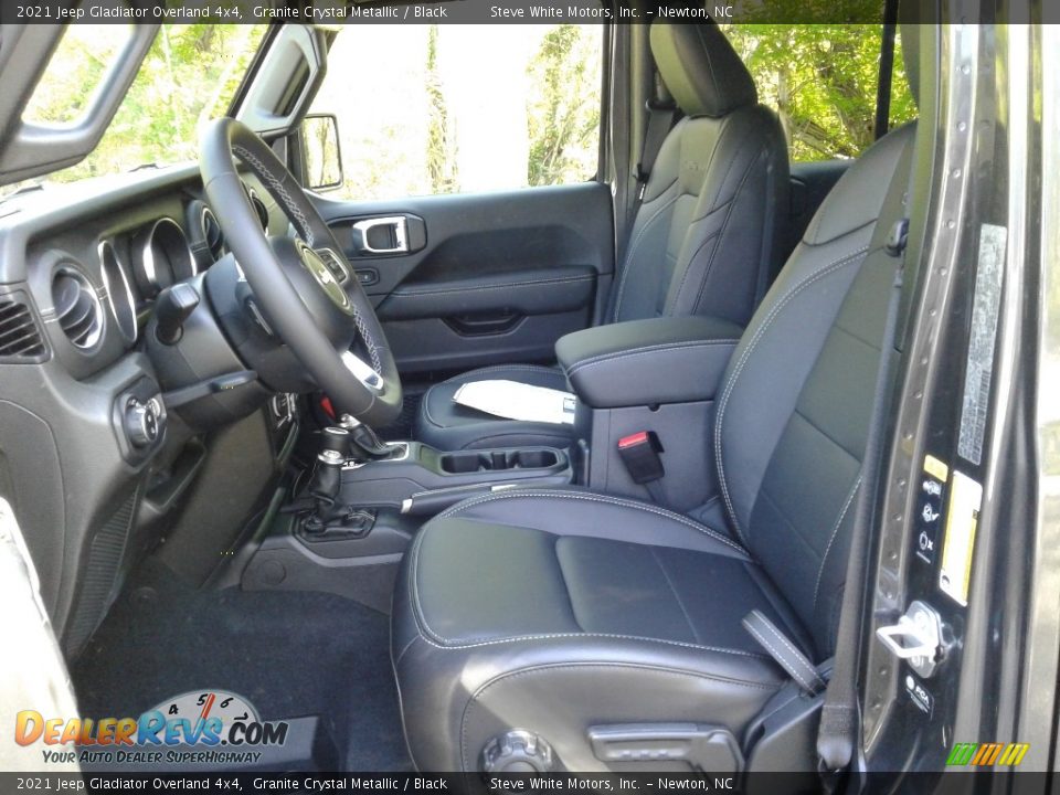 2021 Jeep Gladiator Overland 4x4 Granite Crystal Metallic / Black Photo #11