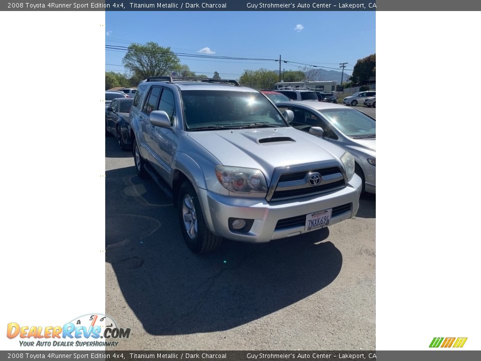 2008 Toyota 4Runner Sport Edition 4x4 Titanium Metallic / Dark Charcoal Photo #1