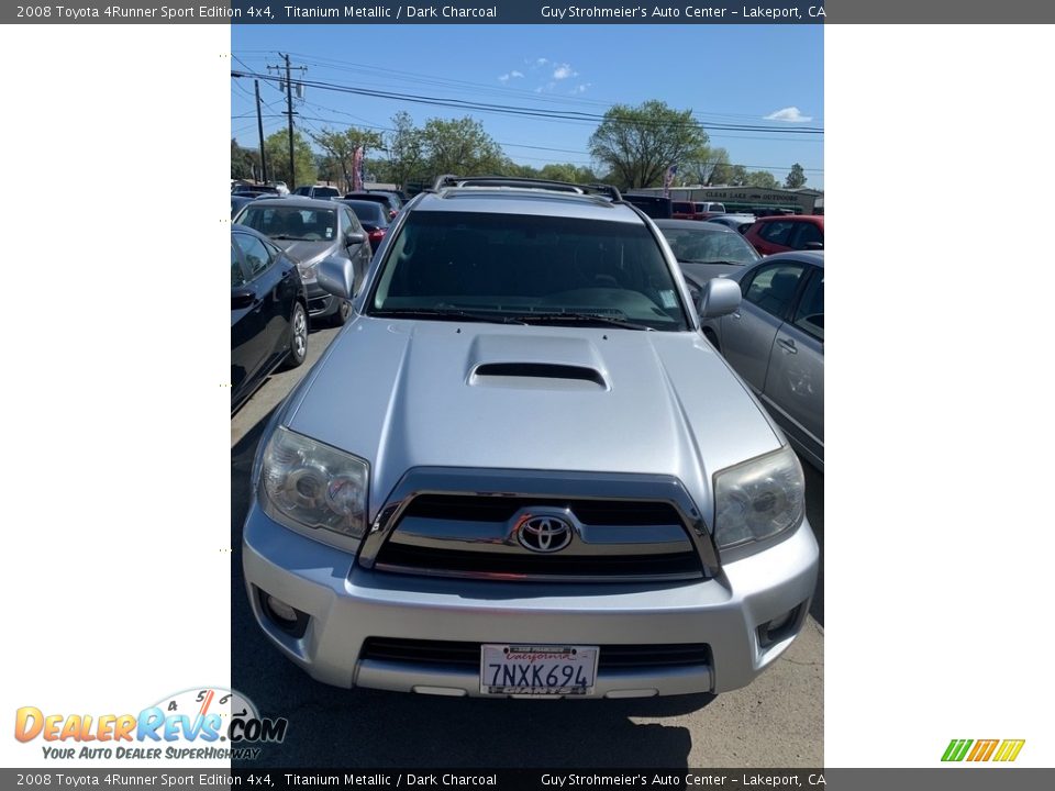 2008 Toyota 4Runner Sport Edition 4x4 Titanium Metallic / Dark Charcoal Photo #5