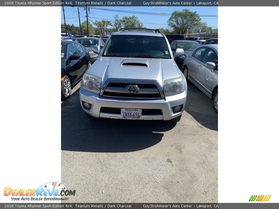 2008 Toyota 4Runner Sport Edition 4x4 Titanium Metallic / Dark Charcoal Photo #6