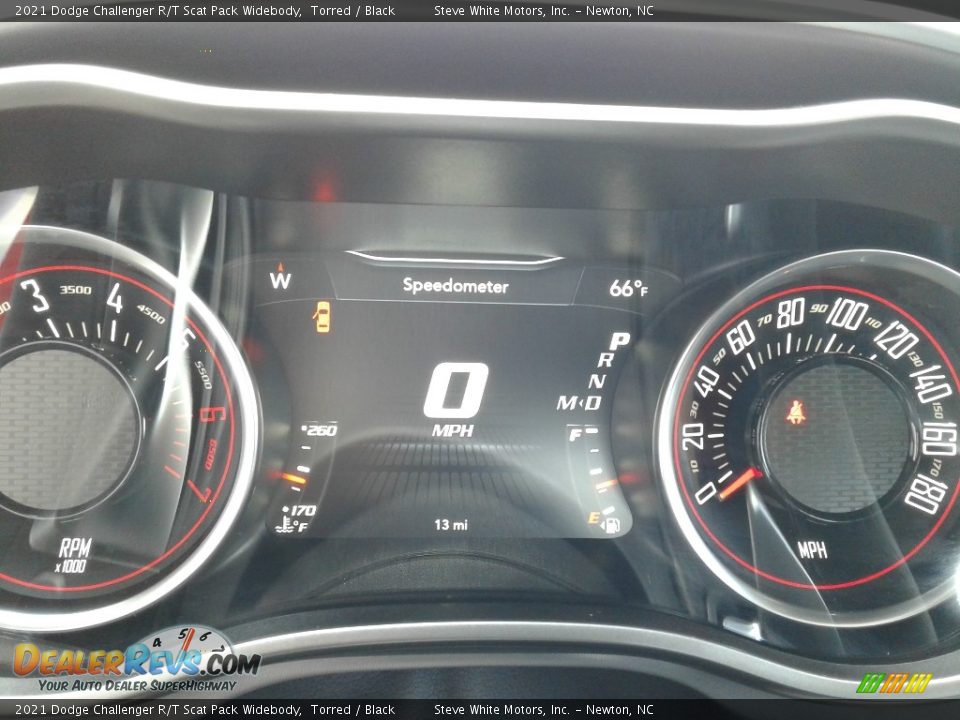 2021 Dodge Challenger R/T Scat Pack Widebody Gauges Photo #19