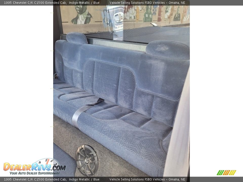 Rear Seat of 1995 Chevrolet C/K C1500 Extended Cab Photo #14