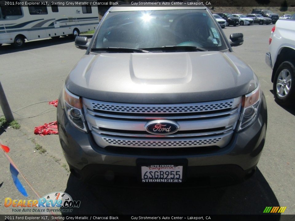 2011 Ford Explorer XLT Sterling Grey Metallic / Charcoal Black Photo #7