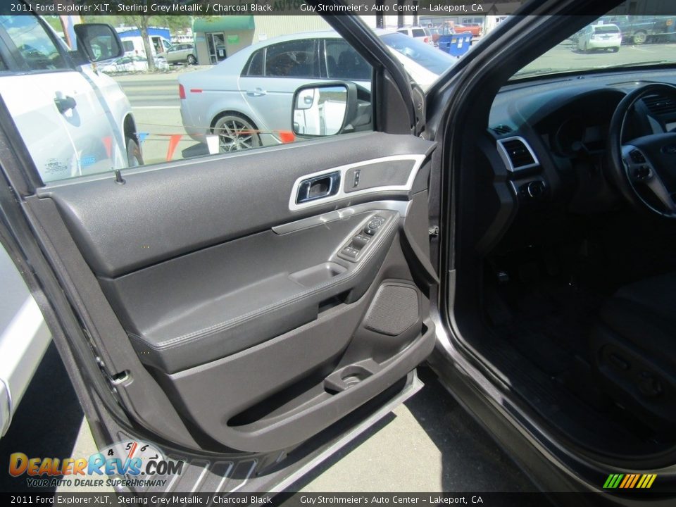 2011 Ford Explorer XLT Sterling Grey Metallic / Charcoal Black Photo #10
