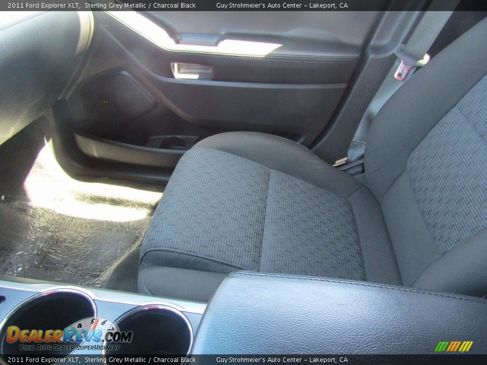 2011 Ford Explorer XLT Sterling Grey Metallic / Charcoal Black Photo #17
