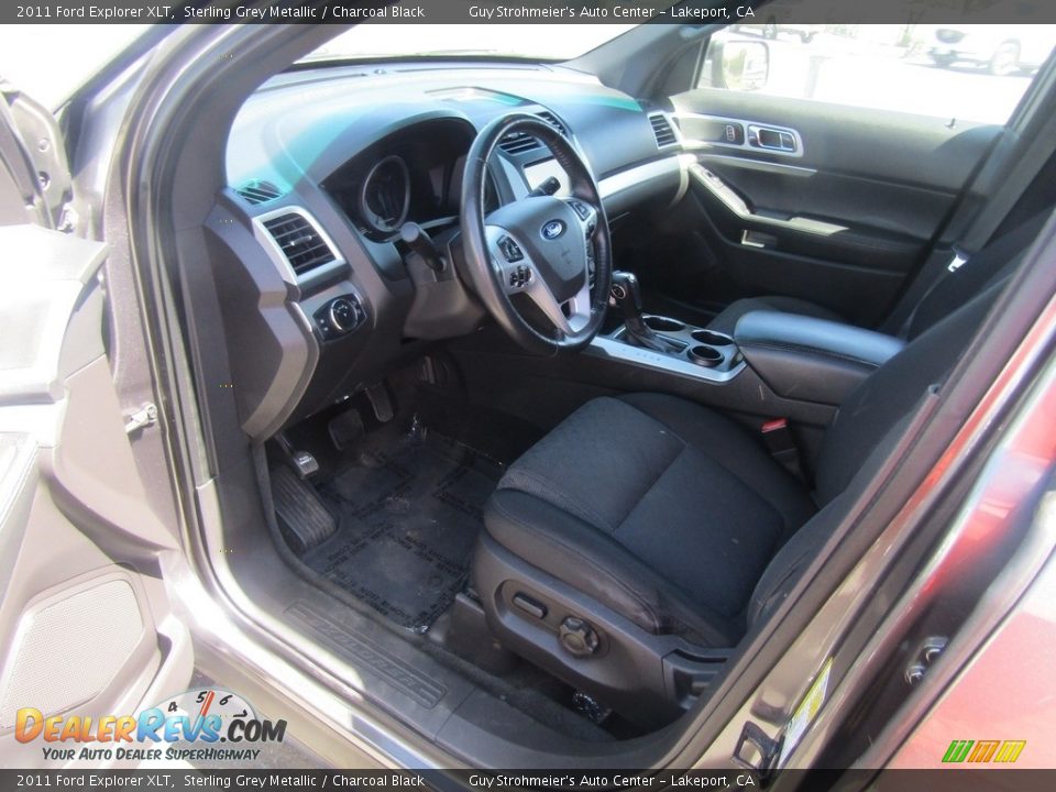 2011 Ford Explorer XLT Sterling Grey Metallic / Charcoal Black Photo #18