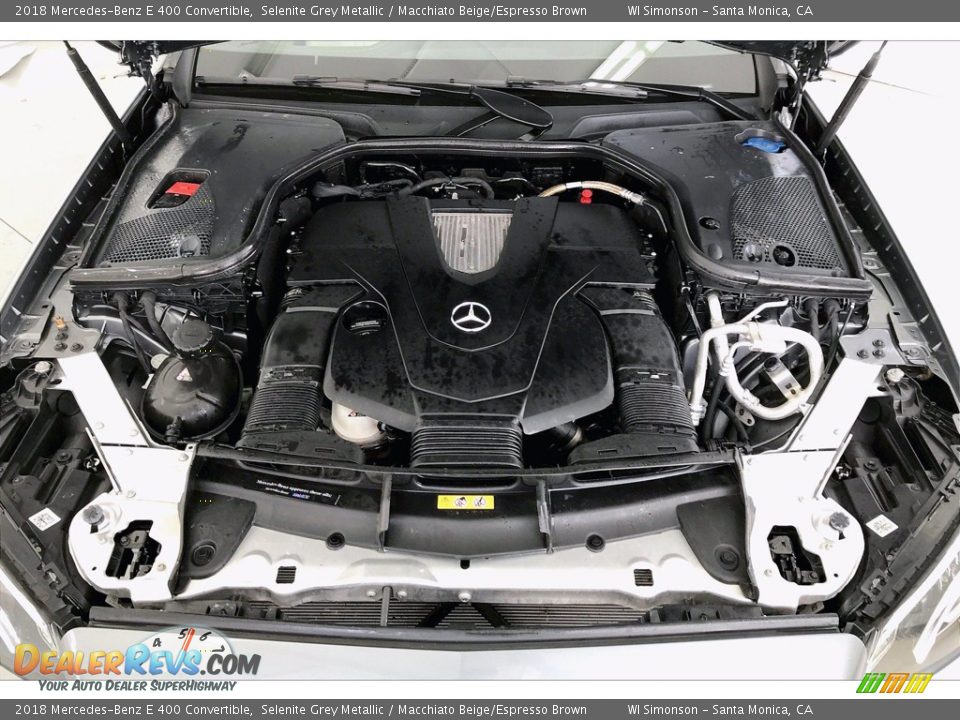 2018 Mercedes-Benz E 400 Convertible 3.0 Liter Turbocharged DOHC 24-Valve VVT V6 Engine Photo #9