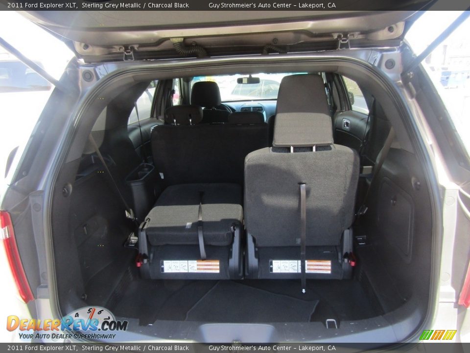 2011 Ford Explorer XLT Sterling Grey Metallic / Charcoal Black Photo #19