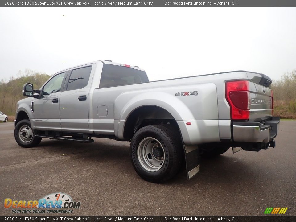 2020 Ford F350 Super Duty XLT Crew Cab 4x4 Iconic Silver / Medium Earth Gray Photo #11