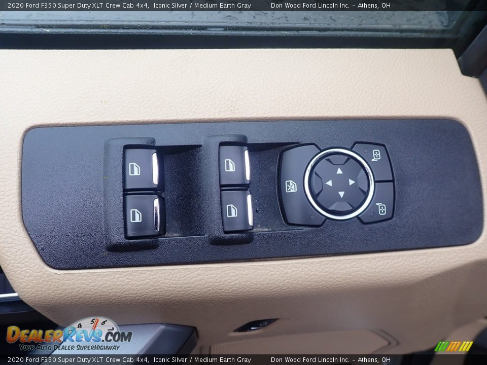 2020 Ford F350 Super Duty XLT Crew Cab 4x4 Iconic Silver / Medium Earth Gray Photo #20