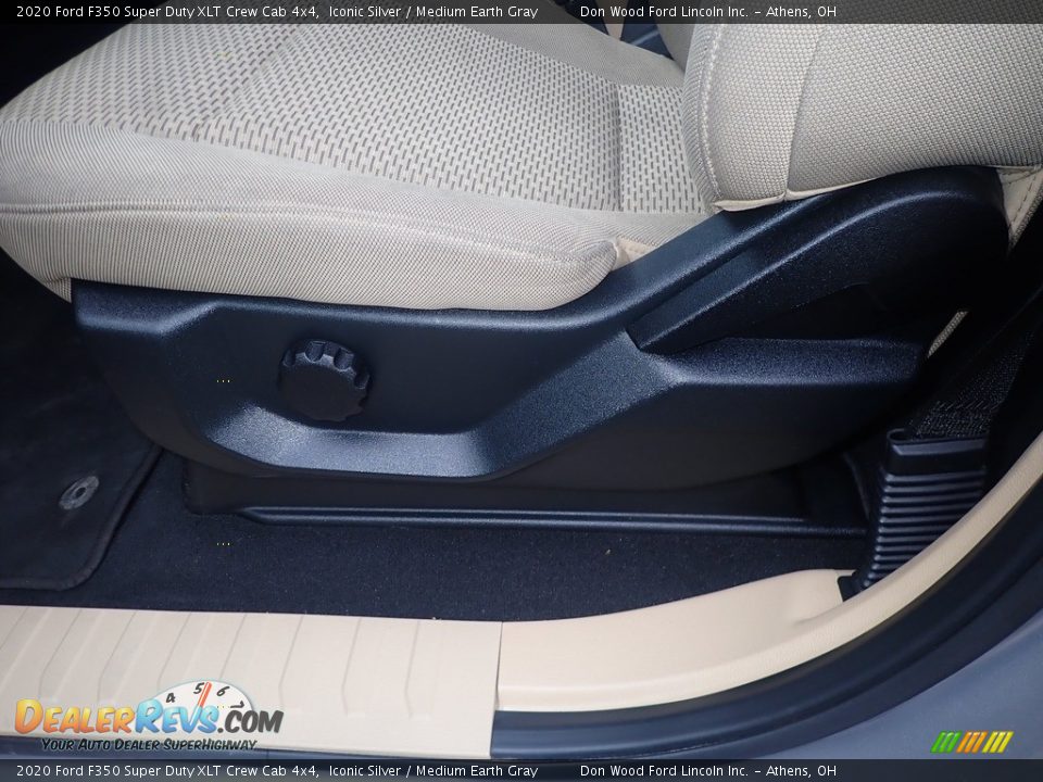 2020 Ford F350 Super Duty XLT Crew Cab 4x4 Iconic Silver / Medium Earth Gray Photo #22