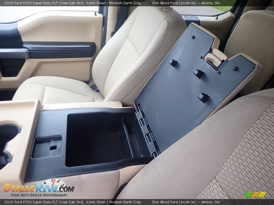 2020 Ford F350 Super Duty XLT Crew Cab 4x4 Iconic Silver / Medium Earth Gray Photo #29