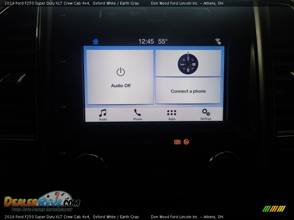 2019 Ford F250 Super Duty XLT Crew Cab 4x4 Oxford White / Earth Gray Photo #21